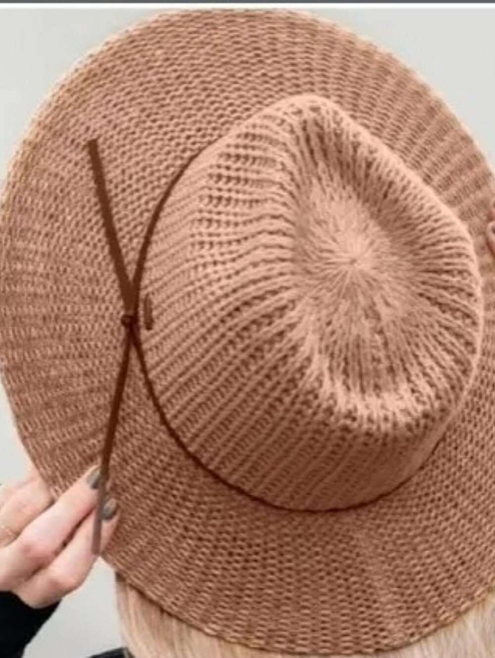 C.C Fedora Knitted Hat Women's One Size
